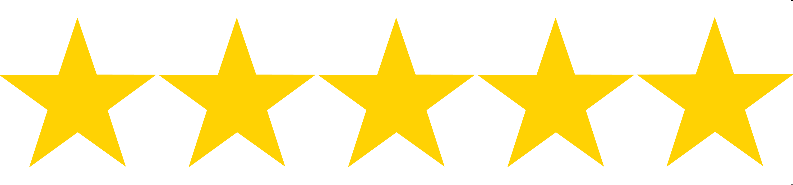 5 star rating